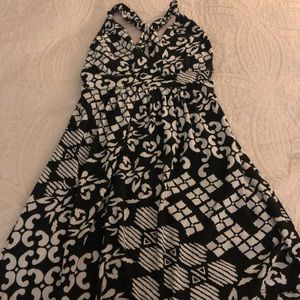 Sundress with sewn in bra pads